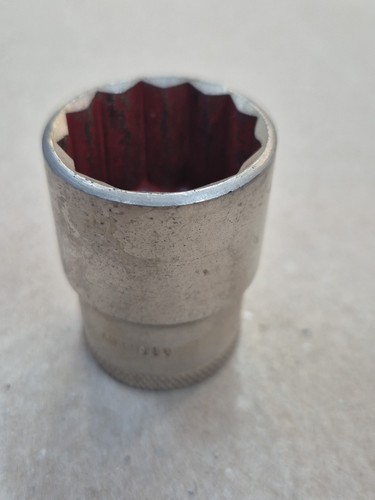 GEDORE W 9/16 BS D19 Zwölfkant British Standard Steckschlüssel 1/2" Whitworth - Bild 4 von 5