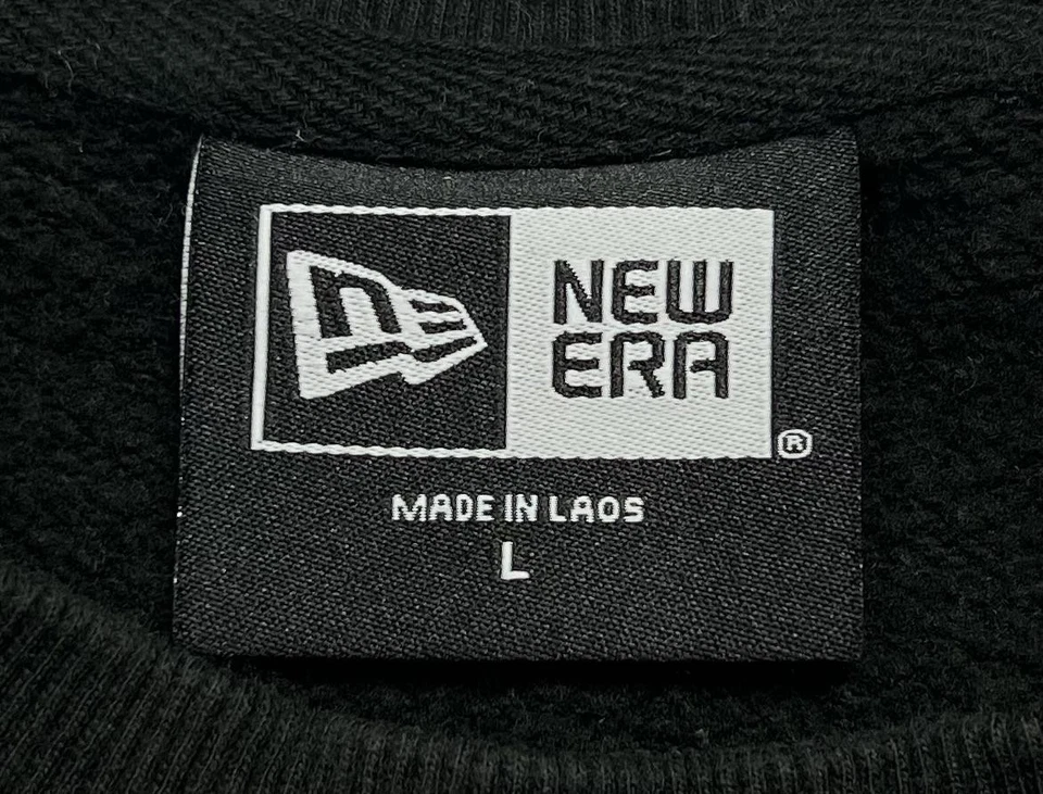 Толстовка мужская Seattle Kraken большая черная НХЛ хоккей с круглым вырезом пуловер New Era - Изображение 3 из 4