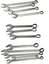 Lot of 12 Snap-On Combination Wrench OEX WOEX Standard Metric 12 point