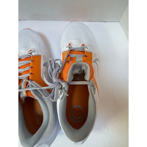 Nike Air Zoom Pegasus 40 Tennessee Volunteers White Wolf Grey Ceramic MEN 9.5 - Picture 7 of 9