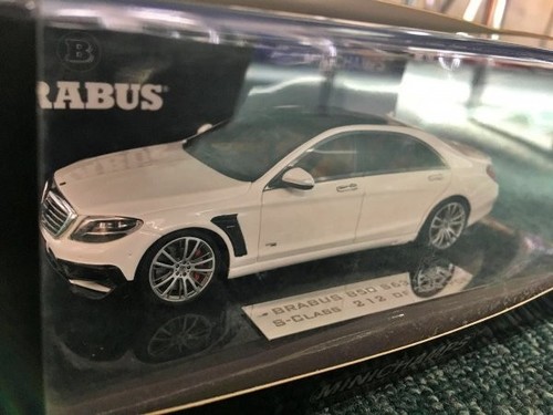 World limited to 250 miniature cars BRABUS 850S63S class MINICHAMPS FI