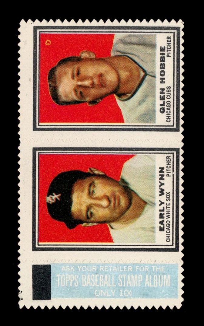 1962 Topps Stamp Panels Set-Break Early Wynn, Glen Hobbie *GMCARDS*