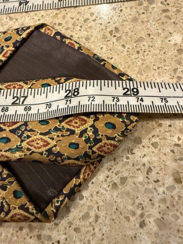 ERMENEGILDO ZEGNA Mens Tie Silk  Italy Luxury - Picture 4 of 20