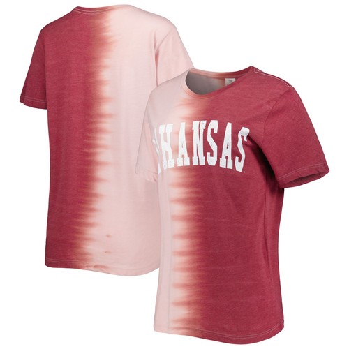Women's Gameday Couture Cardinal Arkansas Razorbacks Find Your Groove Split-Dye