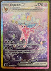 Espeon ex 155/131 Special Illustration Rare SIR Pokemon Prismatic God Pack Pull
