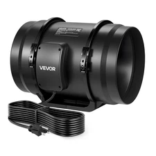 VEVOR 8in Inline Duct Fan 720CFM Quiet Ventilation Exhaust Fan Powerful AC-Motor