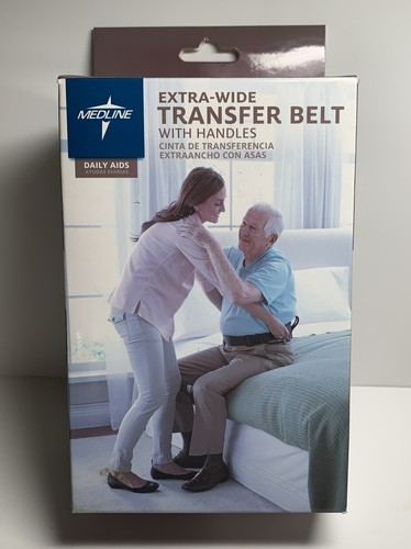 Physiotherapie extra breiter Transfergürtel mit Griffen Schnellverschluss Schnalle 4×52