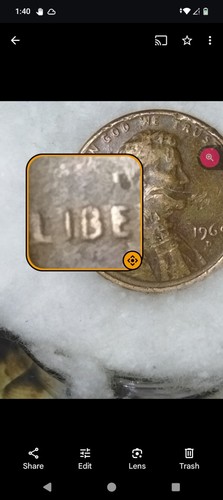 l969 D Lincoln Penny with Floating Roof Smudges On Front, DDO/R, MULTI ERROR! - Picture 5 of 20