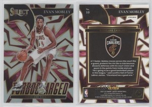 2021-22 Panini Select Turbocharged Silver Prizm Evan Mobley #10 Rookie RC