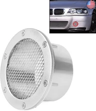 BARTOO Bumper Intake Air Duct Vent Car Mesh Grille Inlet Cover, Racing Trim