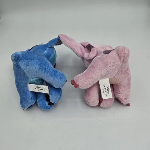 Disney Clásicos Peluche Llavero Clip Juguete Colgante Lilo Stitch Ángel Llavero Peluche - Imagen 3 de 11