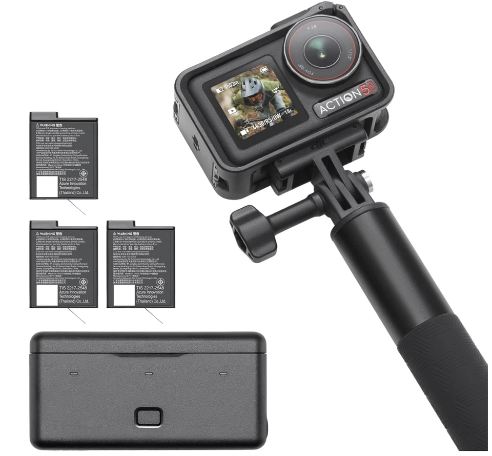 DJI Osmo Action 5 Pro Adventure Combo 4K Action Cam Set Black NEW Original Packaging - Image 2 of 4