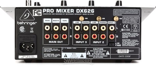 Behringer Pro Mixer DX626 3-channel DJ Mixer - Picture 6 of 8