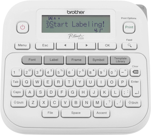 Brother P-Touch PTD220 Home/Office Everyday Label Maker | Prints Tze Label Tapes - Picture 12 of 12