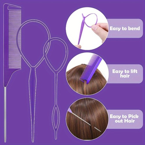Elastic Hair Ties Box of 36 Containing 360 Damage Your Hair Along Candy-Colored - Picture 2 of 5