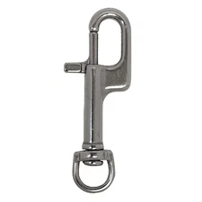 Gear Up Guide 1/2" X 3 3/8" Stainless Steel Ergonomic Swivel Bolt Snap