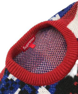 L Supreme 21Ss Digital Flag Sweater Knit | eBay