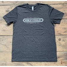 Noble & Cooley Logo T-Shirt Gray X-Large