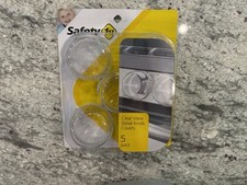 Safety 1st Clear View Stove Knob Covers 5 Pack, Child Proof Stove, NEW/SEALED