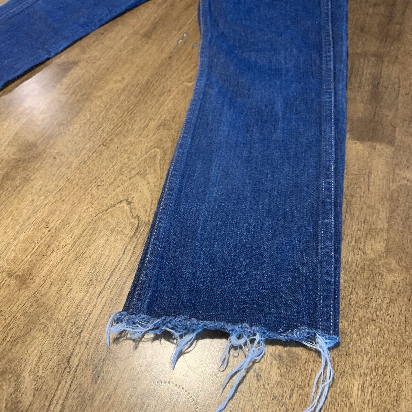 Levi Strauss Denim Vintage Clothing Big E 606 Rare 24x32 Mens Jeans Made In  USA