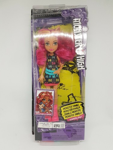NEW 2017 Monster High Doll Monster Family Clawdeen Wolf and Cushion - Picture 2 of 6