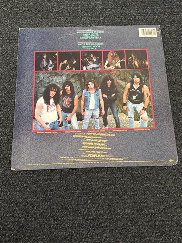 MELIAH RAGE Kill To Survive ORIGINAL 1988 LP Vinyl Album. Promo - Picture 2 of 6