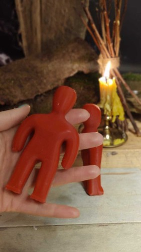 Bienenwachskerze Kerzenfigur Handgemacht – WOODU Wolt - Bild 6 von 7