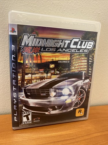 Midnight Club Los Angeles PS3 CIB With Map Poster