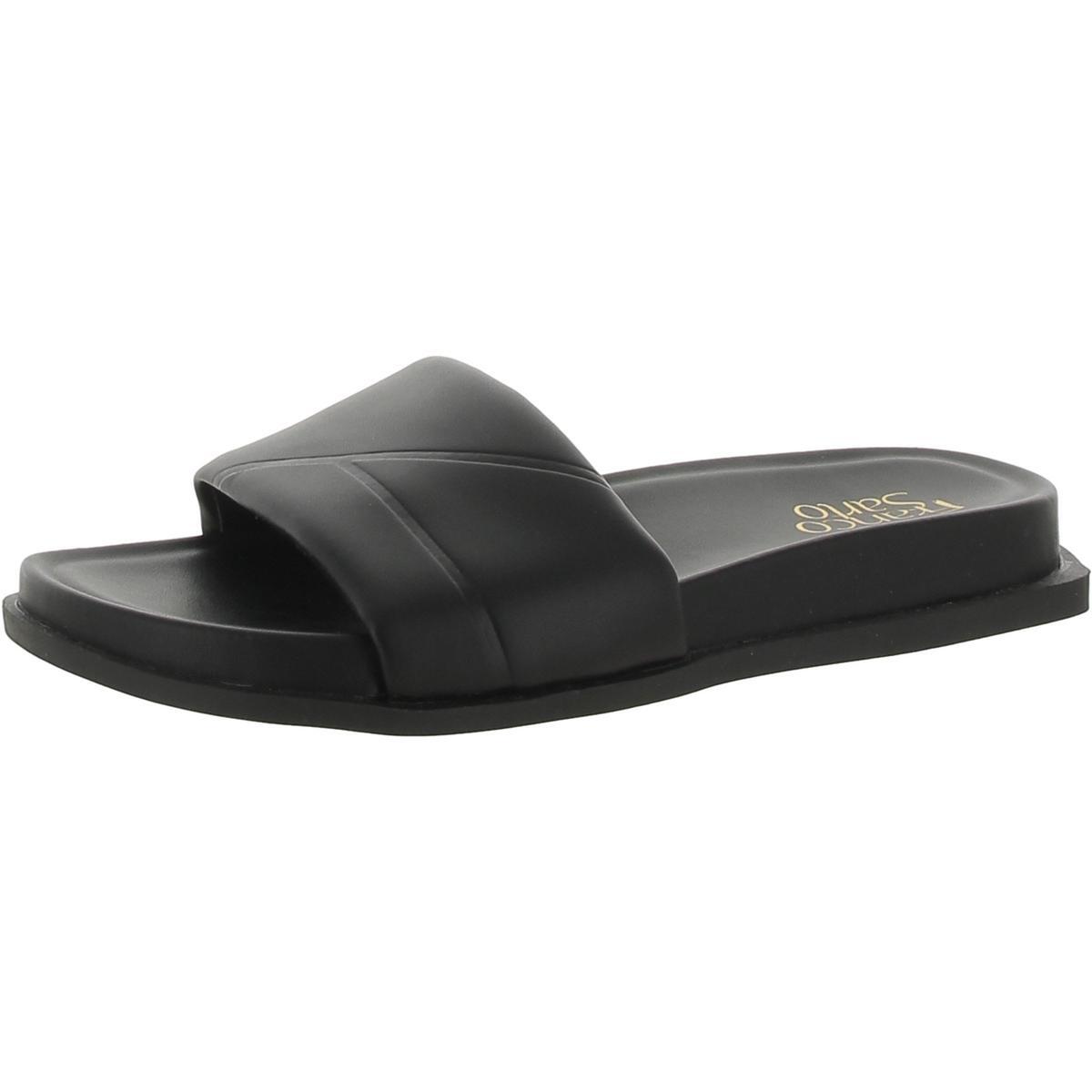 Женские босоножки-слипоны Irina от Franco Sarto черного цвета 6 Medium (B,M) BHFO 8997