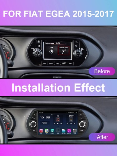 Pantalla de 7"" para Fiat Tipo Egea 2015 2016 2017 reproductor multimedia GPS soporte SWC - Imagen 22 de 39