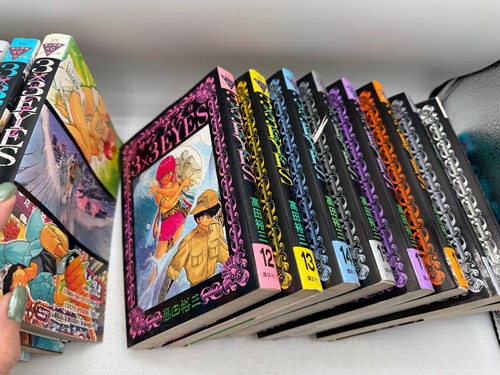 3 X 3 LOT OF 16 SOFTCOVER MANGA GRAPHIC NOVELS 3X3 YUZO TAKADA - Picture 6 of 12