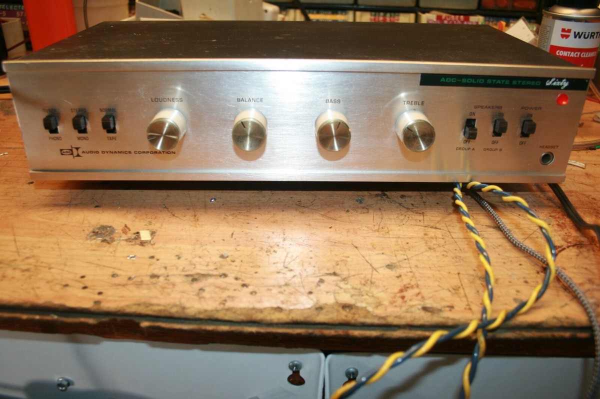 Audio Dynamics Corporation ADC60 Amplifier Home Audio