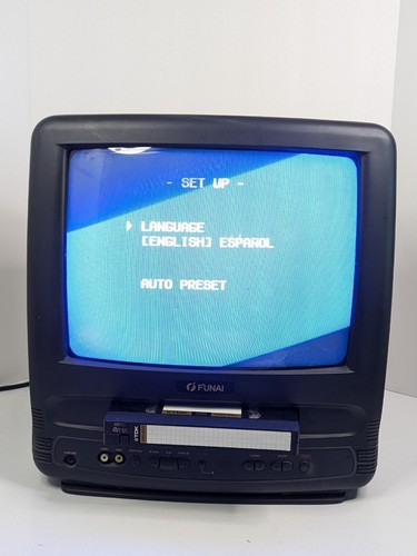 Funai 13.5" Color TV F3813C, 1998 w/Front A/V For Retro Gaming VCR Doesn't Work! - Picture 21 of 24