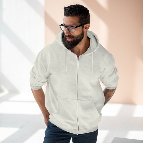 "A View Out Into The Periphery" by Zenster - Unisex Premium Full Zip Hoodie - Picture 21 of 25