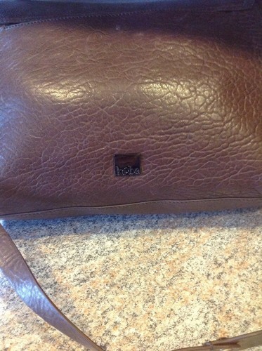 KOOBA LEDER "VIKTORIA" CROSS BODY/ UMHÄNGETASCHE - SCHOKOLADE - Bild 4 von 9