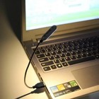Mini 4 LED Book Lamp Portable USB Reading Light for Laptop Power Bank Notebook