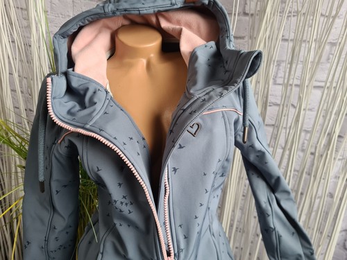 Jacke Softhelljacke Parka Übergangsjacke ALIFE AND KICKIN Blau Gemustert (8 816) - Bild 5 von 19