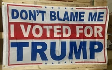 Vote For Donald Trump 2024 Flag FREE SHIP Save America Republican USA Sign 3x5’