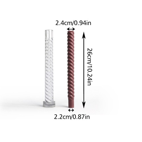 Long Pole Candle Mold Plastic Pillar Candle Making DIY Candle Mould Supplies - Picture 38 of 38