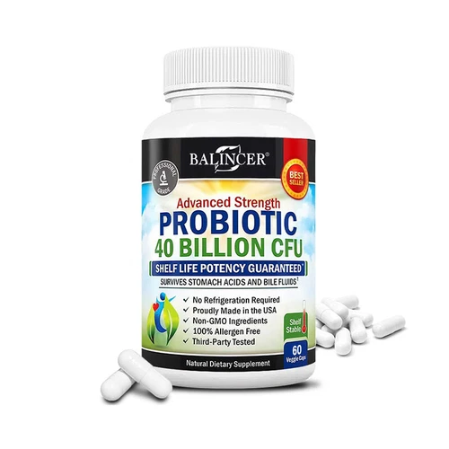 40 Billion Probiotics CFU Potency Gut Health 30/60/120Caps Probiotic Supplement