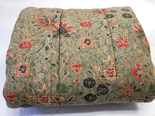 Ralph Lauren Linen Cotton Blend Twin Comforter & 3 Pillow Shams - Picture 12 of 17