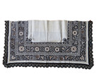 Antique Linen Table Runner Panel Handmade Cutwork Needlework Hand Embroidery
