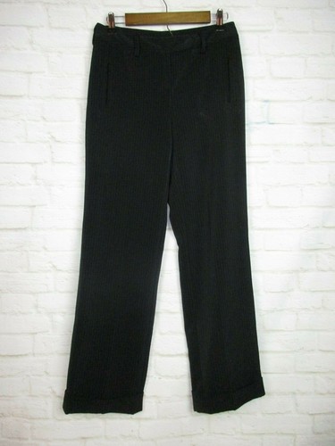 Pantalones de vestir Cato para mujer talla 6 negros a rayas ropa de carrera - Imagen 1 de 5