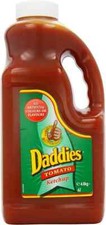 4ltr Daddy's Tomato Sauce (4 litres)
