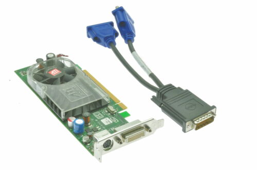 Dell OptiPlex 960 980 990 DT SFF PCIe Half-Height DMS-59 Dual VGA Video Card - Picture 3 of 5