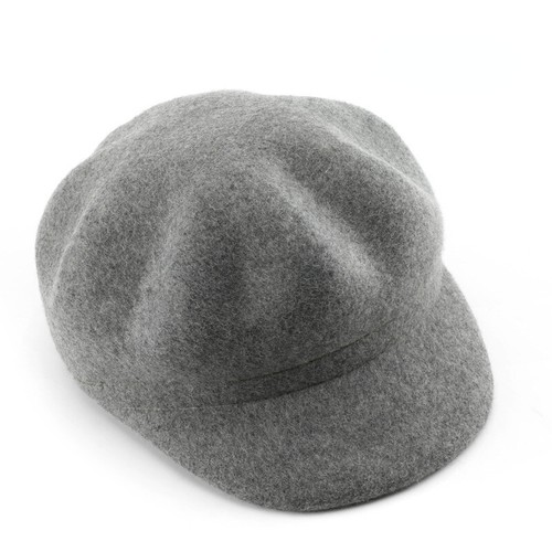 Women Newsboy Hat Adjustable French Wool Cap Short Brim Cabbie Beret Retro - Picture 7 of 23