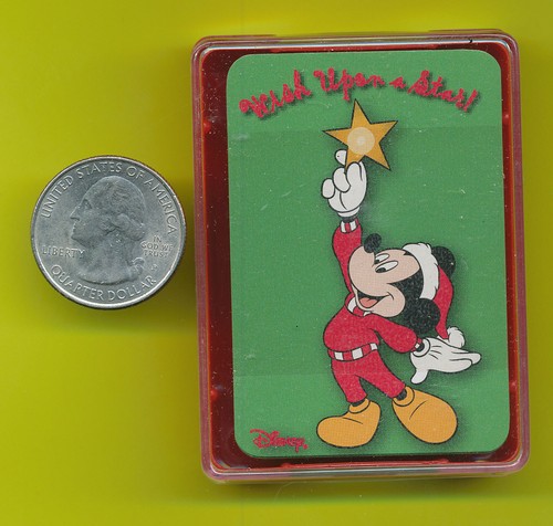 4 NEUE VERSIEGELTE MICKEY MOUSE FEIERTAGE WEIHNACHTEN DECKS MINI SPIELKARTEN WALT DISNEY - Bild 7 von 10