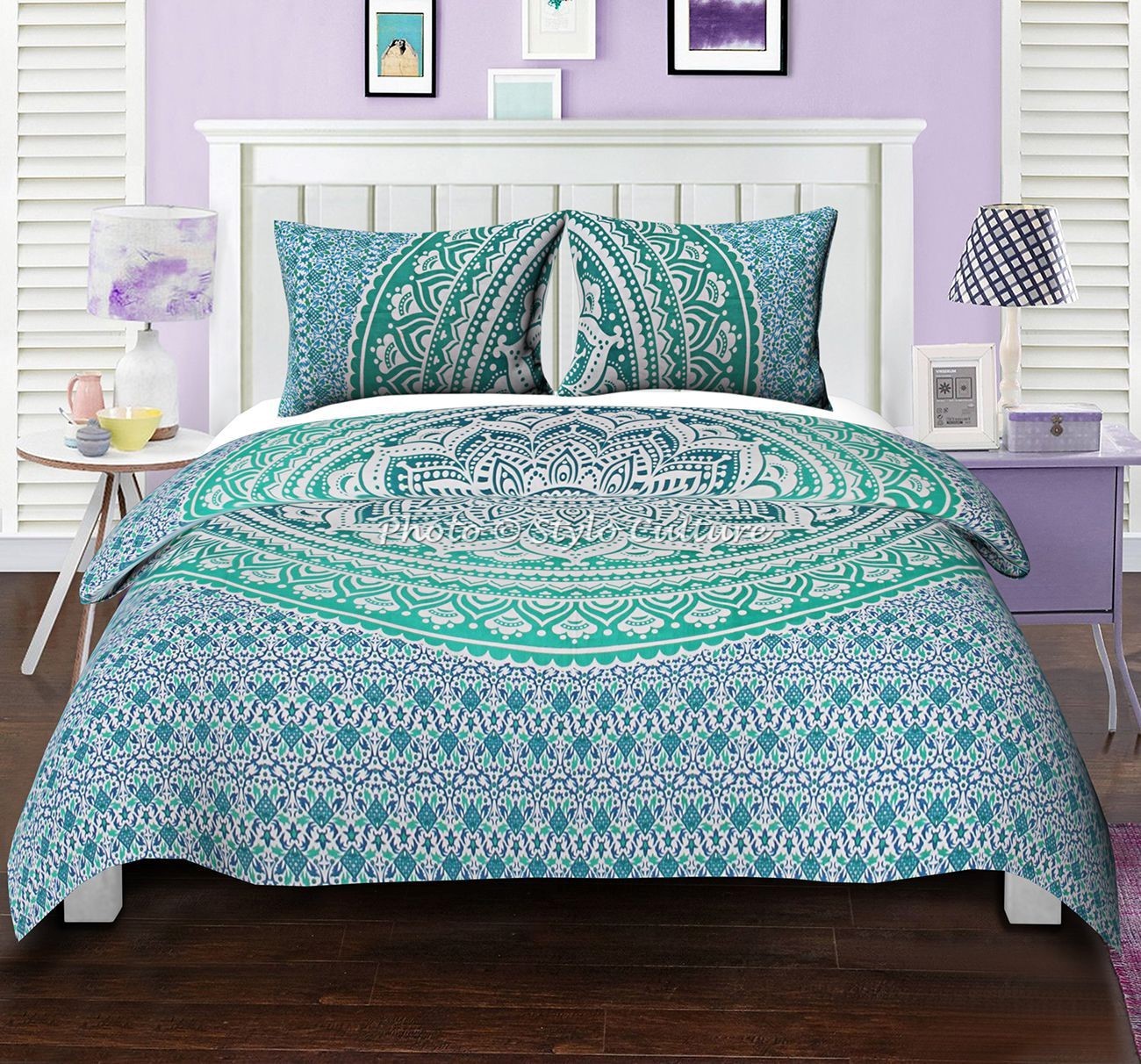 Bohemian Mandala Bedding Quilt Indian Duvet Twin Queen King Dimensione Comforter Set Bohemian Mandala Bedding Quilt Indian Duvet Twin Queen King Dimensione Comforter Set
