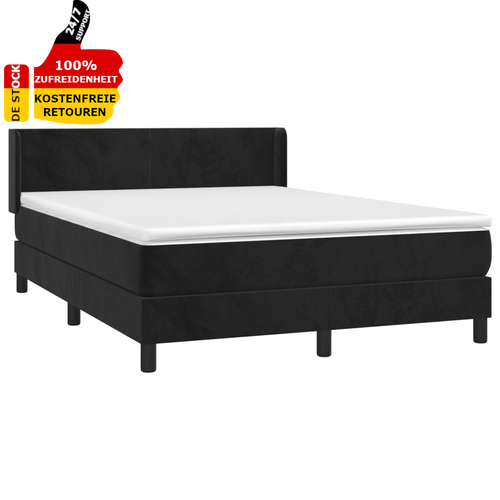 ✅ Boxspringbett Mit Matratze Doppelbett 140x200 Cm Polsterbett Bett Bettgestell - Bild 3 von 12