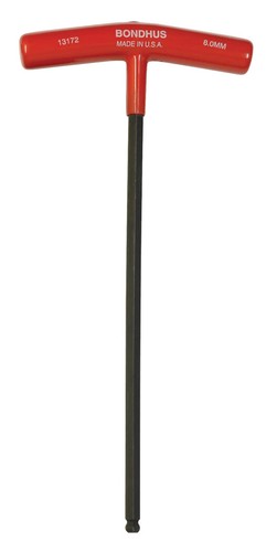 BONDHUS Allen Key T-Handle Ball End Drivers Various Sizes Metric & Imperial - Picture 9 of 12